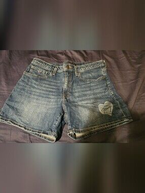 Tommy Hilfiger Blue Denim Shorts Size 10